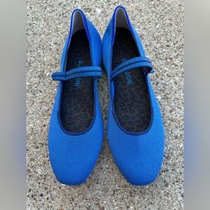 Rothy’s blue Mary Janes size 8